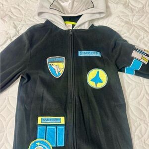 Cat & Jack Black Space Explorer Kids One Piece